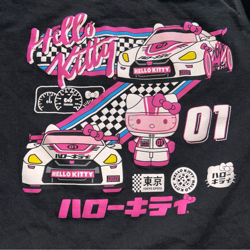 Hello Kitty Racing T-shirt - Picture 7 of 8